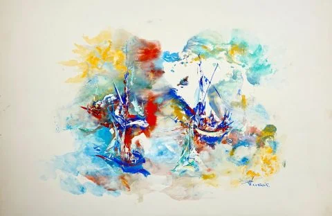 Paul-Verbois-abstrait-pêche-en-mer