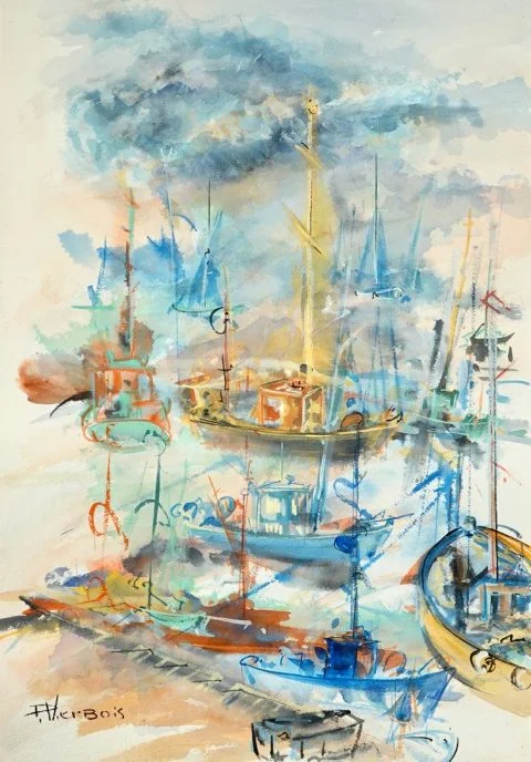 Paul-Verbois-bateaux-à-quai