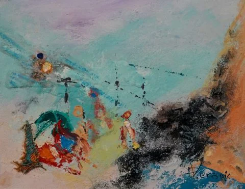 Paul-Verbois-compo-abstraite-plage-années-90