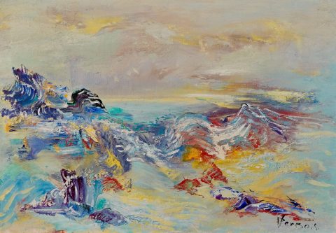 Paul-Verbois-compo-les-vagues-abstrait-années-90