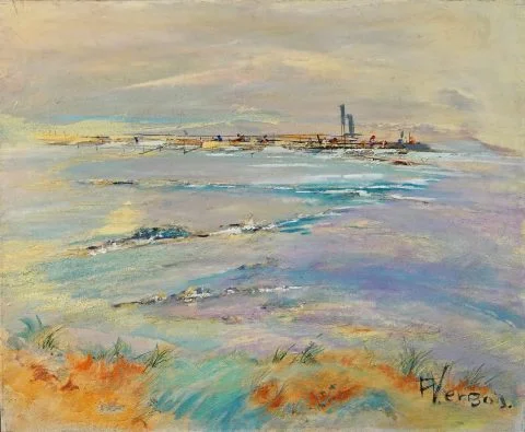 Paul-Verbois-estacade-au-large-années-90