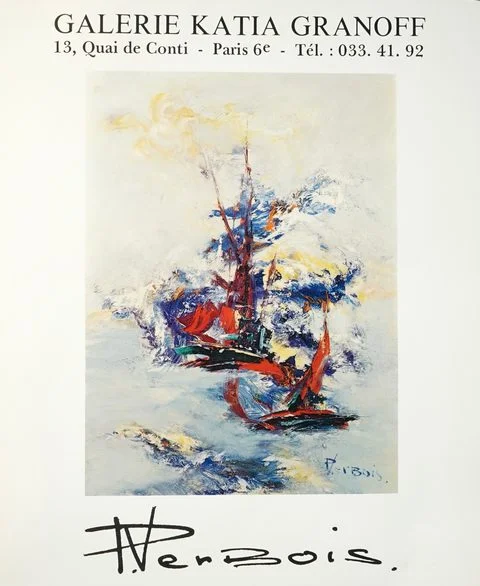 Paul Verbois exposition galerie-katia-granoff-1976