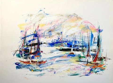 Paul-Verbois-gouache-marine-années-70-13
