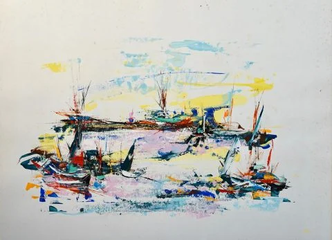 Paul-Verbois-gouache-marine-années-70-14