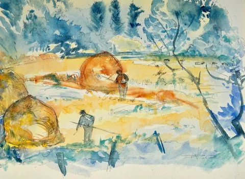 Paul-Verbois-la-fenaison