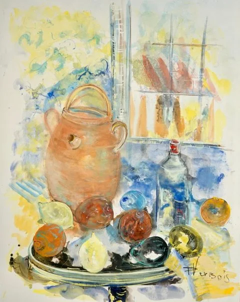 Paul-Verbois-nature-morte-aux-agrumes