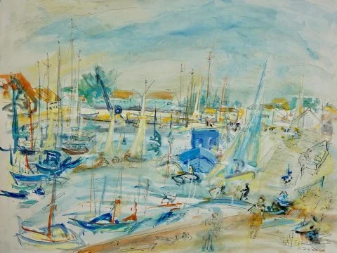 Paul-Verbois-port-d&rsquo;ars-en-ré-2000