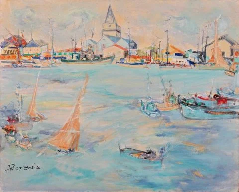 Paul-Verbois-port-de-St-Gilles-années-80
