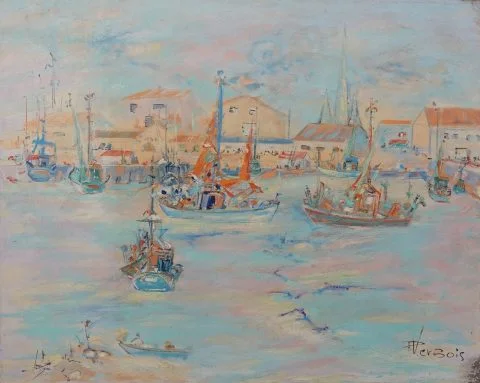 Paul-Verbois-port-de-St-gilles-croix-de-vie-années-80
