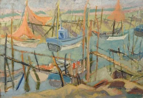 Paul-Verbois-port-de-l&rsquo;époids-1960