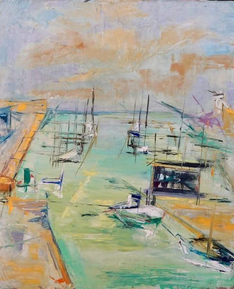 Paul-Verbois-port-de-l&rsquo;époids-années-50
