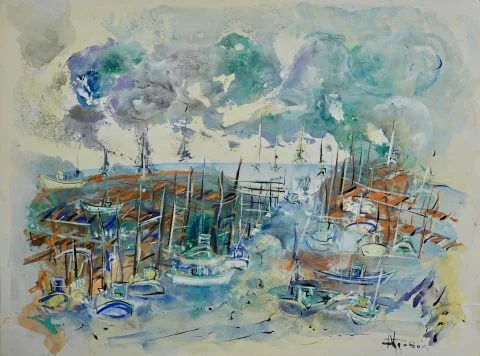 Paul-Verbois-port-de-l&rsquo;époids-dans-la-brune