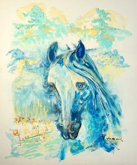 Paul-Verbois-tête-cheval-bleu
